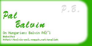 pal balvin business card